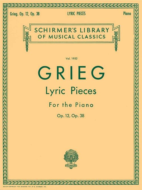 Hovedbilde Edvard Grieg - Lyric Pieces - Volume 1: Op. 12, ...