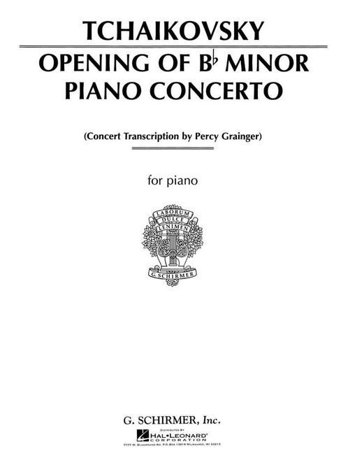 Hovedbilde Pyotr Ilyich Tchaikovsky - Piano Concerto In B ...