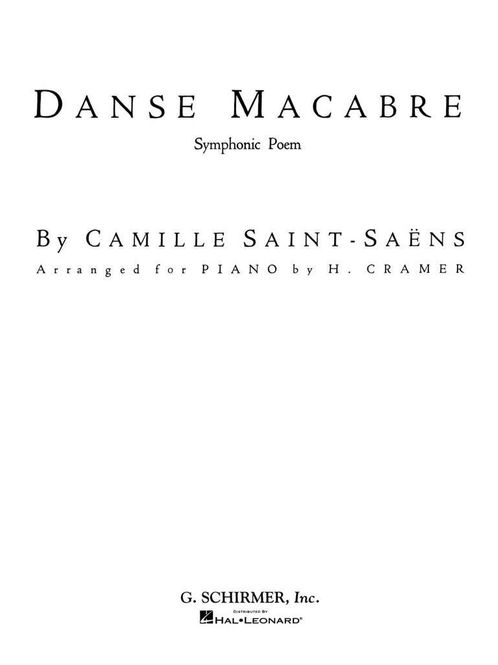 Hovedbilde Camille Saint-Saëns - Danse Macabre