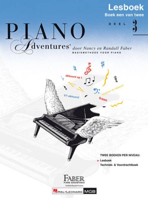 Hovedbilde Piano Adventures: Lesboek Deel 3