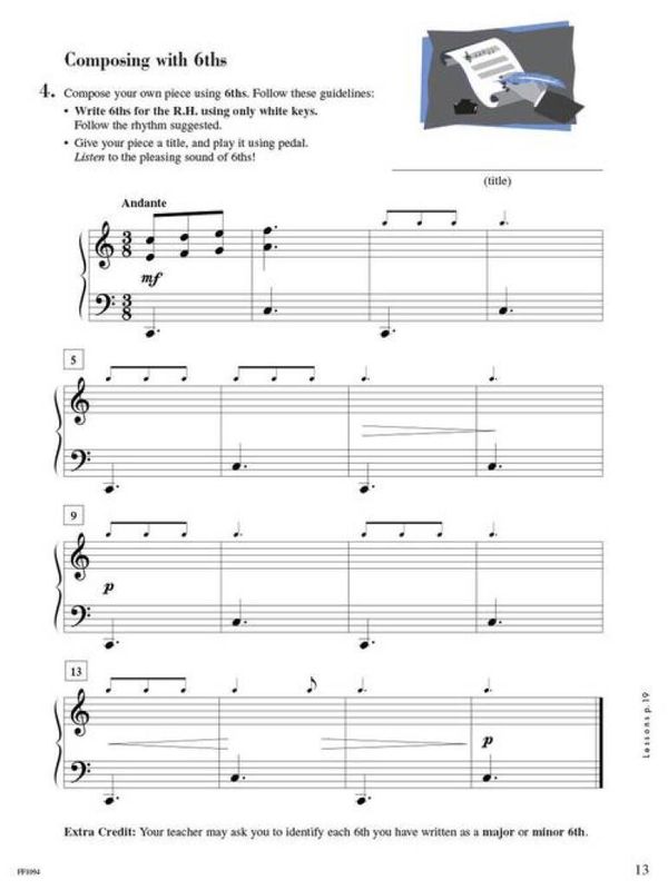 Piano Adventures Theory Book Level 5