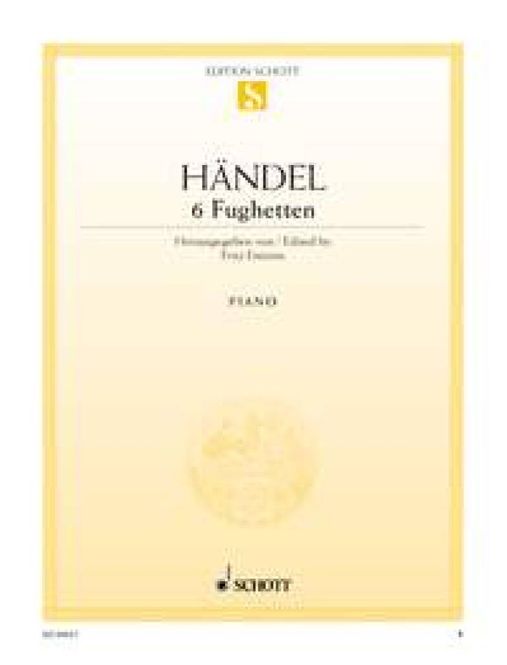 Hovedbilde Georg Friedrich Händel - Fughetten(6)