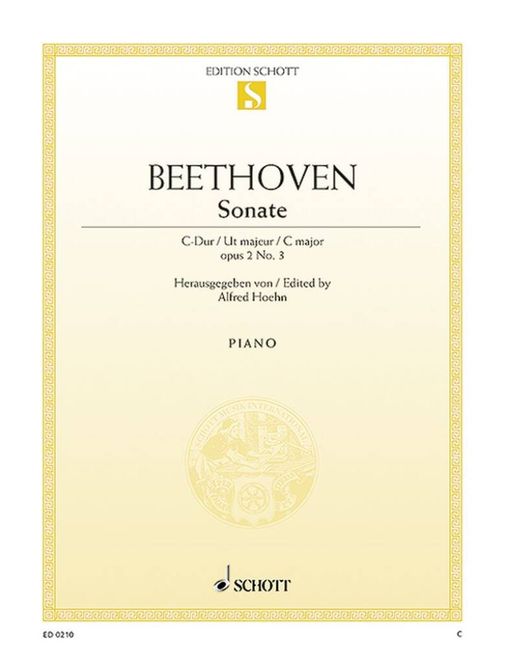 Hovedbilde Ludwig van Beethoven - Sonate 03 C Opus 2/3