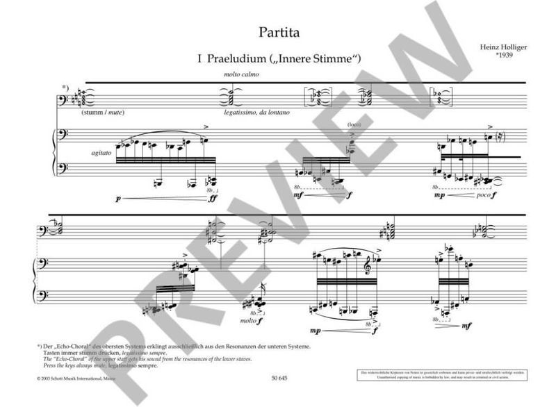 Heinz Holliger - Partita