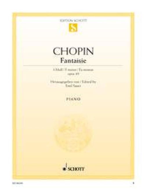 Hovedbilde Frédéric Chopin - Fantasie F Opus 49