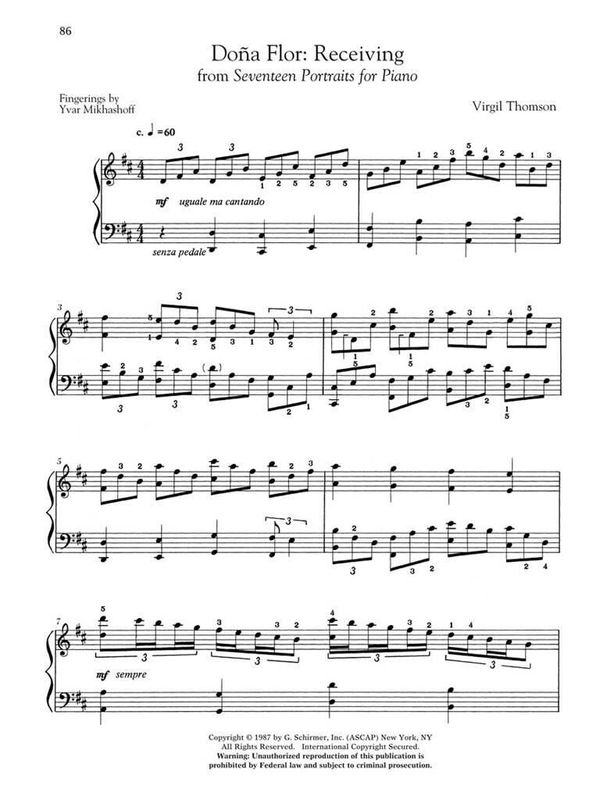 20th Century American Composers - Up Interm. Level