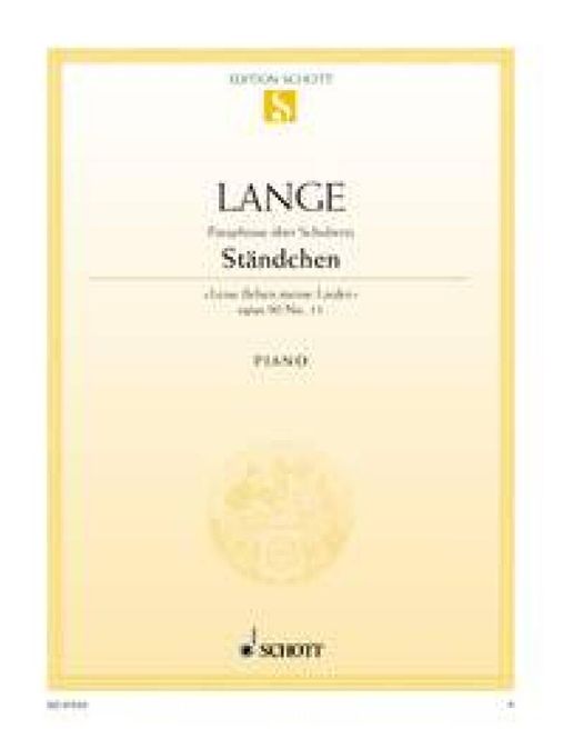 Hovedbilde Franz Schubert - Standchen Opus 90/11( Leise
