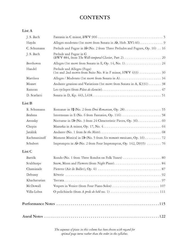 Grade 8 Piano Anthology