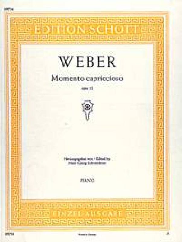 Carl Maria von Weber - Momento capriccioso op. 12