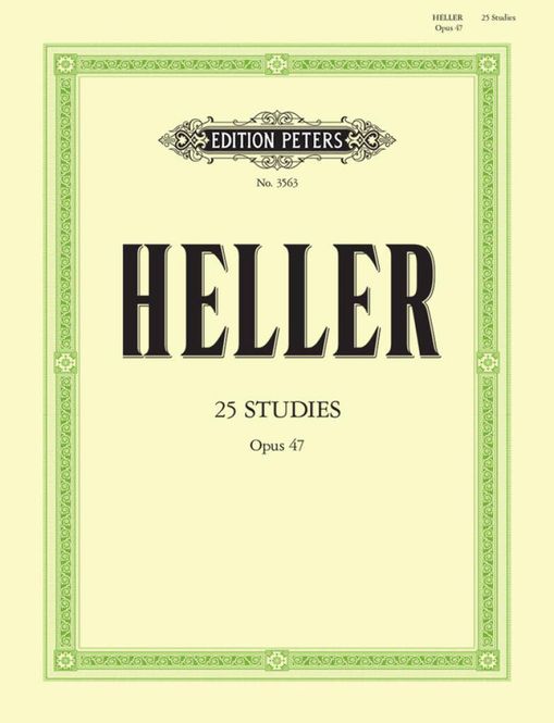 Hovedbilde Stephen Heller - 25 Studies Op. 47