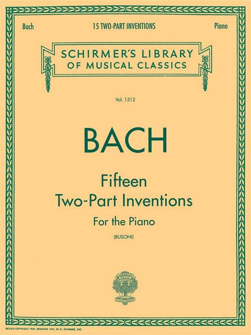 Hovedbilde Johann Sebastian Bach - 15 Two-Part Inventions