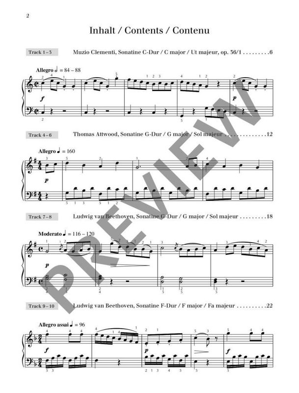 8 leichte Sonatinen