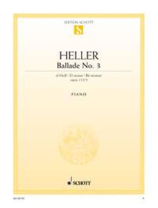 Hovedbilde Stephen Heller - Ballade No. 3 d-Moll op. 115