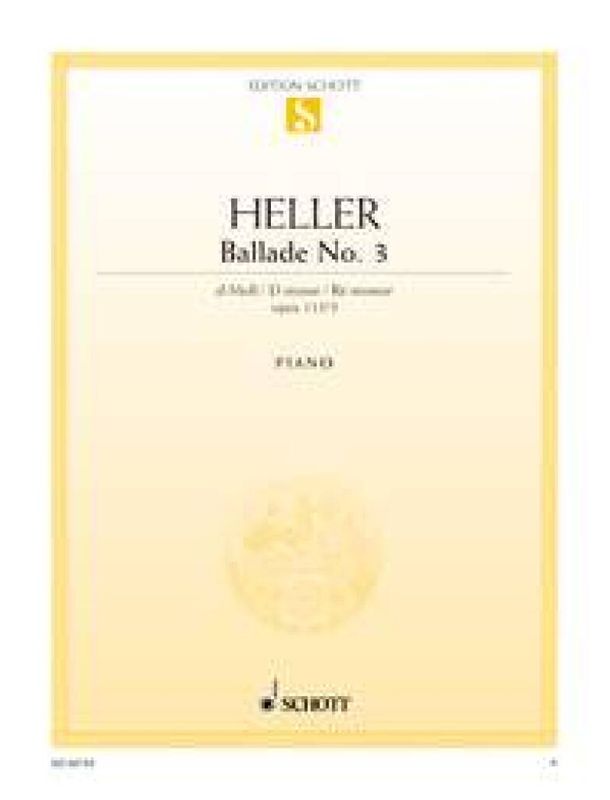 Stephen Heller - Ballade No. 3 d-Moll op. 115