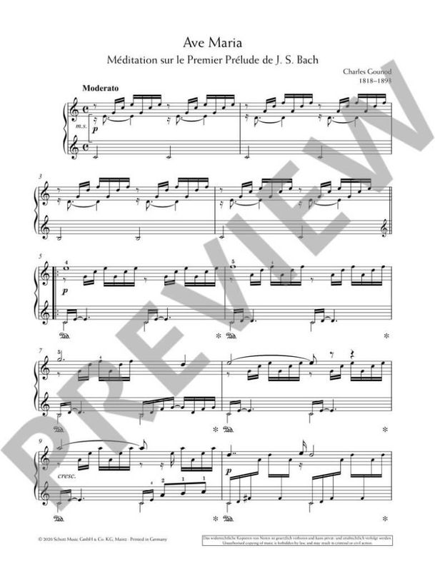 Johann Sebastian Bach & Charles Gounod - Ave Maria