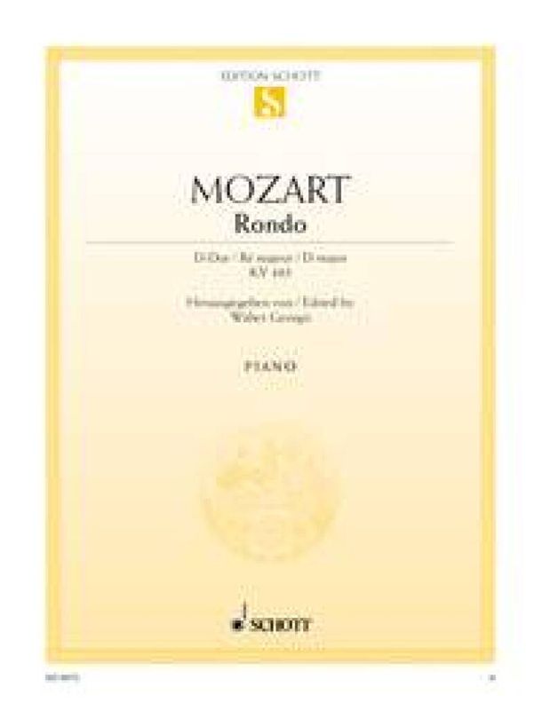 Wolfgang Amadeus Mozart - Rondo D Kv485