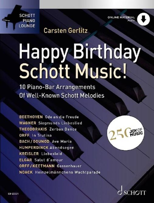 Hovedbilde Happy Birthday, Schott Music!