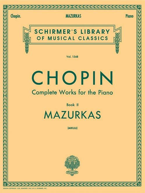 Hovedbilde Frédéric Chopin - Mazurkas