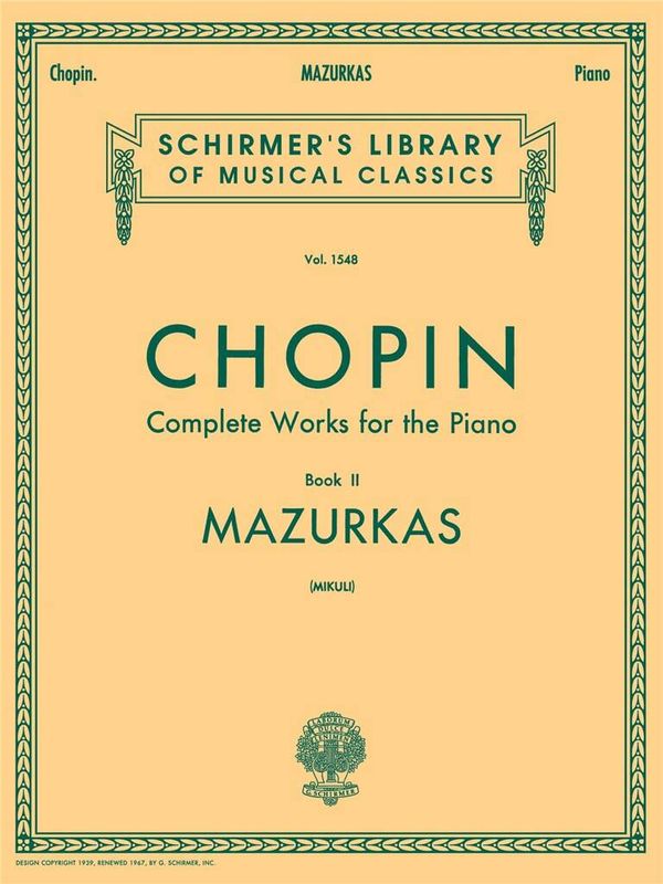 Frédéric Chopin - Mazurkas