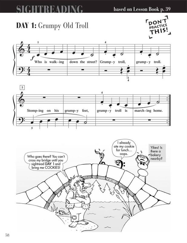 Piano Adventures Sightreading Level 1