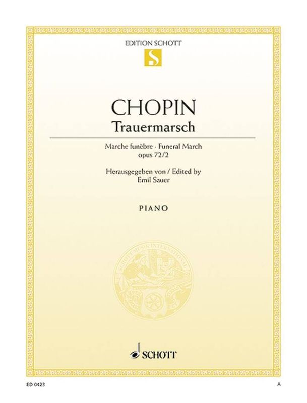 Frédéric Chopin - Trauermars Opus 72/2