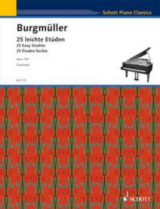Hovedbilde Friedrich Burgmüller - Etudes Opus 100