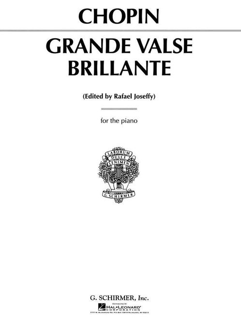 Hovedbilde Frédéric Chopin - Grande Valse Brillante In E Flat Op.18