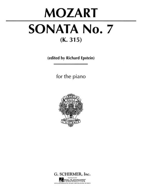 Hovedbilde Wolfgang Amadeus Mozart - Sonata No. 7 in Bb ...