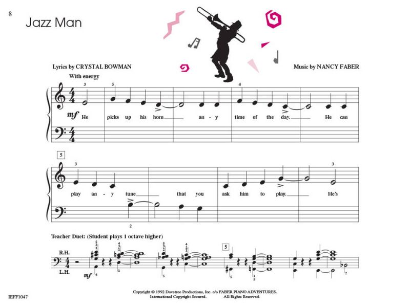 Piano Adventures: Jazz & Blues - Level 1