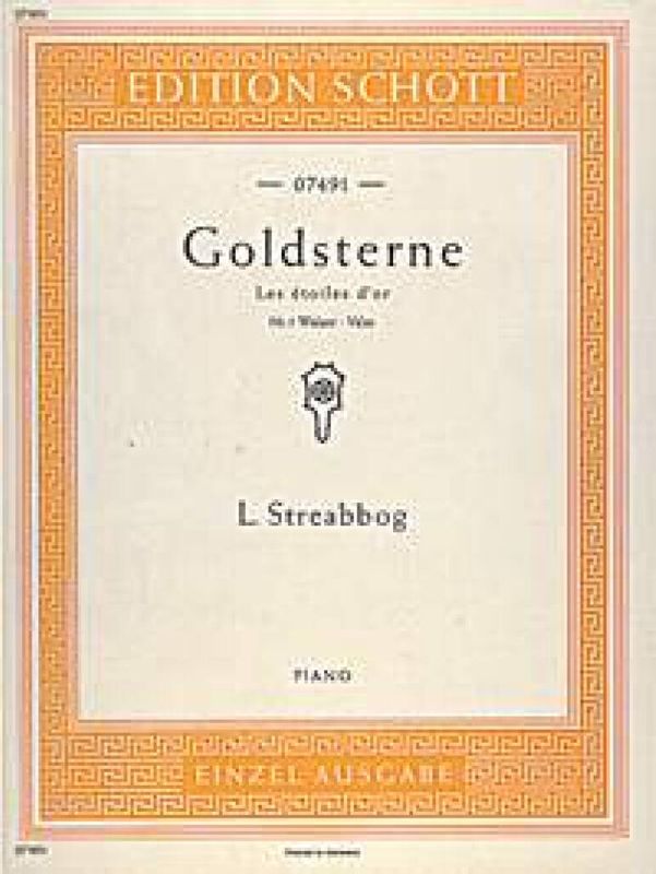 Louis Streabbog - Goldsterne Nr. 1