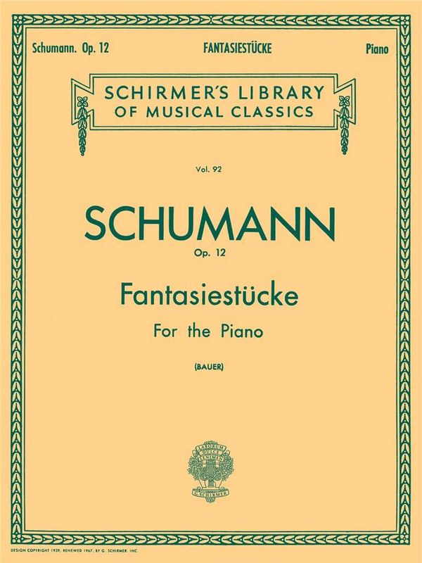 Robert Schumann - Fantasiestucke Op.12