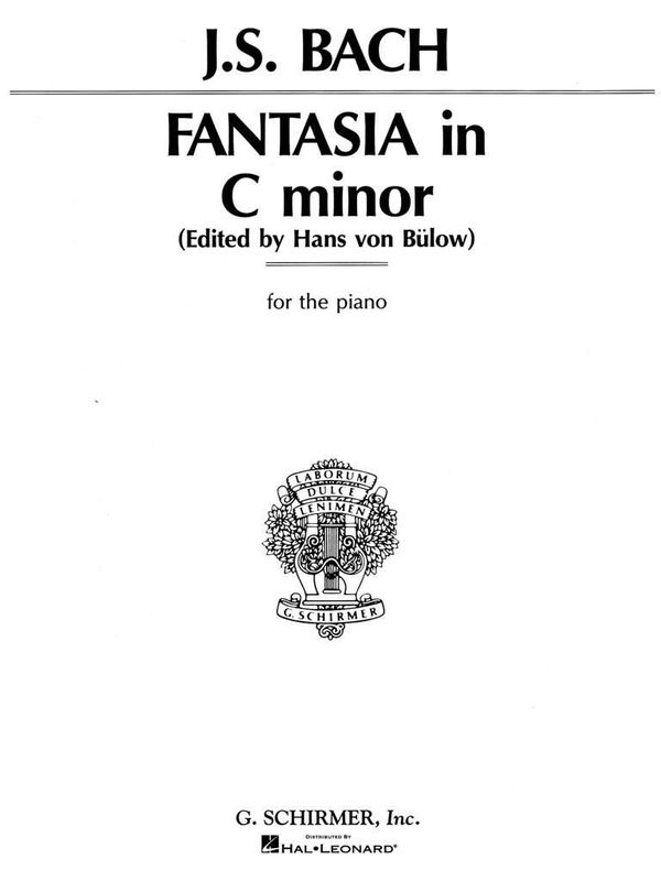 Johann Sebastian Bach - Fantasia In C Minor