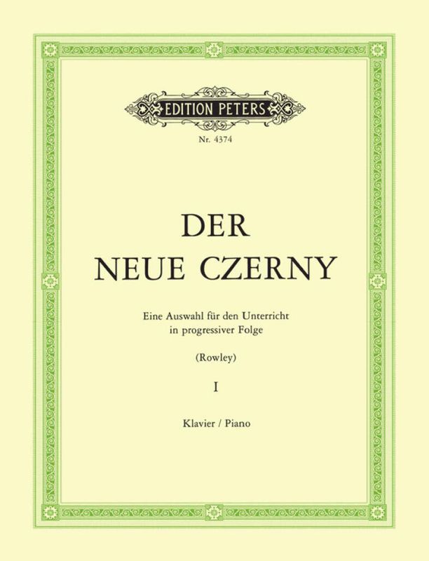 Carl Czerny - Neue Czerny 1