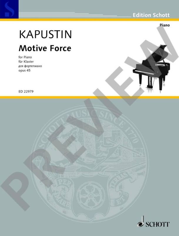 Nikolai Kapustin - Motive Force Op. 45