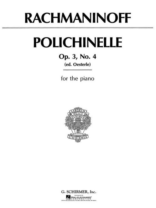 Hovedbilde Sergei Rachmaninov - Polichinelle, Op. 3, No. 4