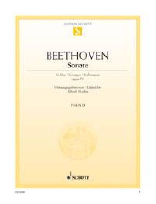 Hovedbilde Ludwig van Beethoven - Sonate 25 G Opus 79