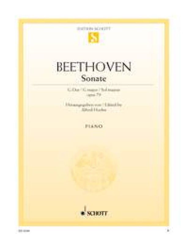 Ludwig van Beethoven - Sonate 25 G Opus 79