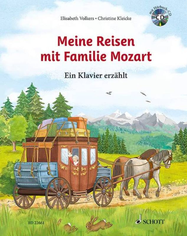 Elisabeth Volkers - Meine Reisen mit Familie Mozart