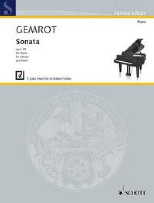 Hovedbilde Jiri Gemrot - Sonata op. 59