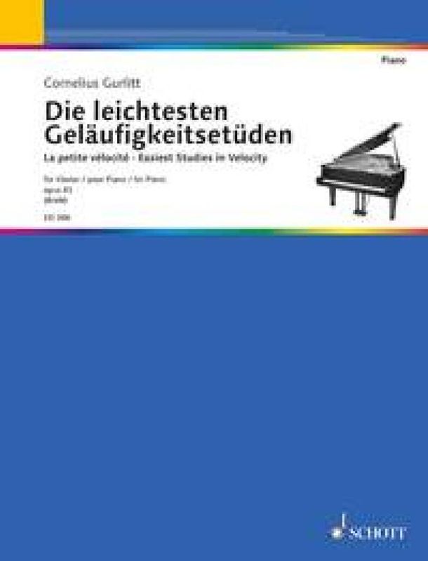 Cornelius Gurlitt - Easiest Studies in Velocity op. 83