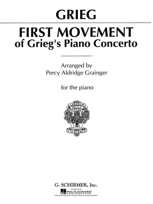 Hovedbilde Edvard Grieg - Piano Concerto - 1st Movement
