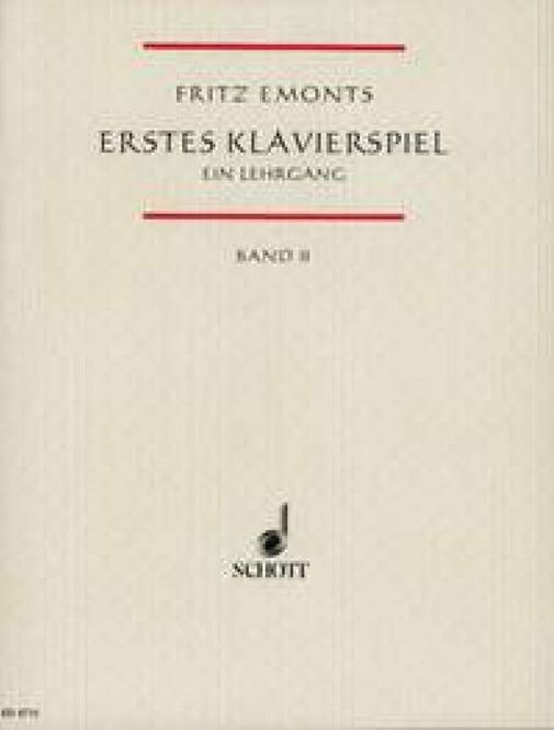 Hovedbilde Fritz Emonts - Erstes Klavierspiel 2