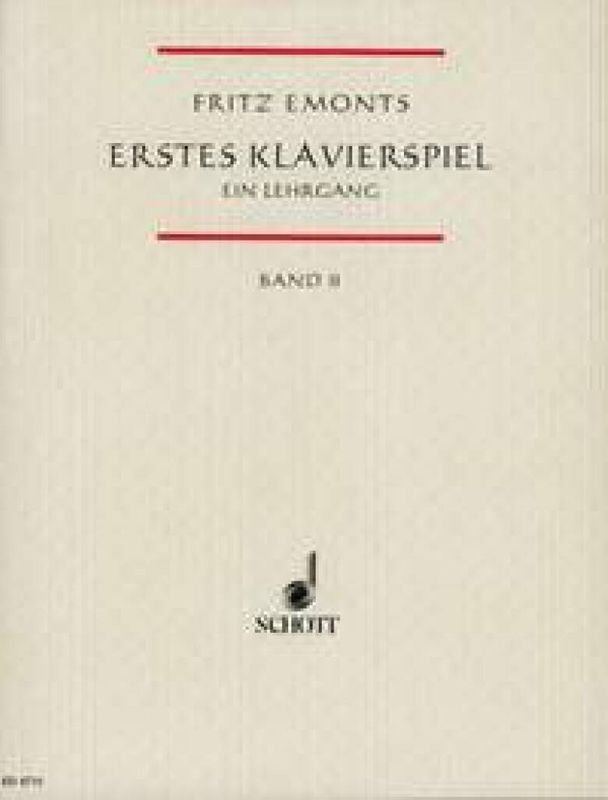 Fritz Emonts - Erstes Klavierspiel 2