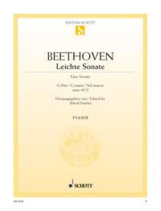 Ludwig van Beethoven - Leichte Sonate G Opus 49/2