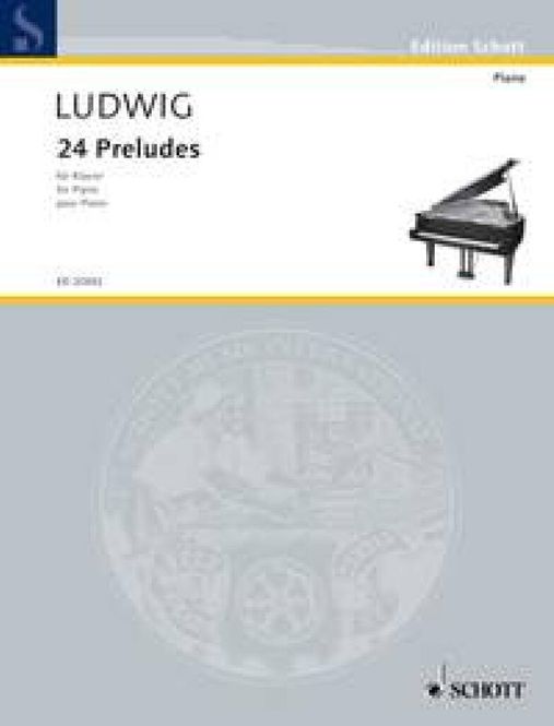 Hovedbilde Peter Ludwig - 24 Preludes