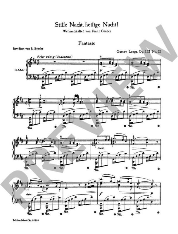Stille Nacht op. 232-21