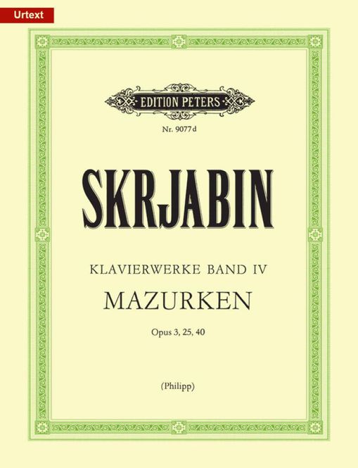 Hovedbilde Alexander Scriabin - Piano Works Volume 4