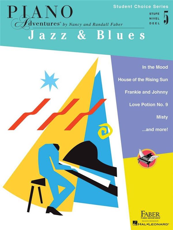 Piano Adventures:  Jazz & Blues - Level 5