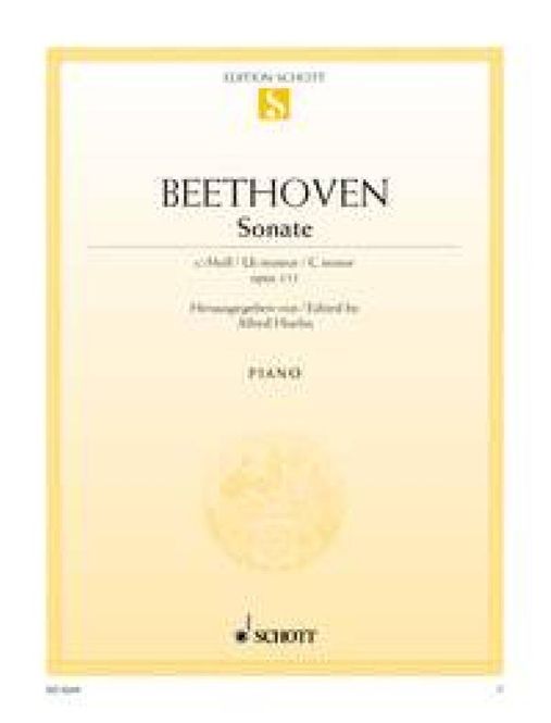 Hovedbilde Ludwig van Beethoven - Sonate 32 C Opus 111