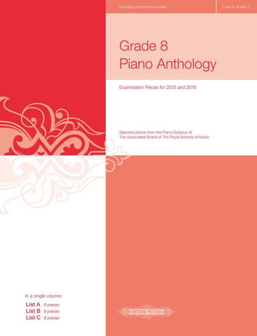 Hovedbilde Various - Grade 8 Piano Anthology 2015/2016